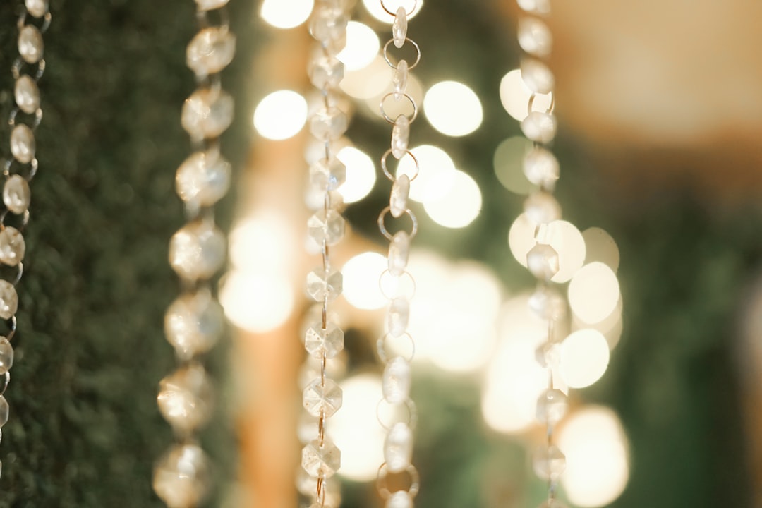 Abstract blur wedding bokeh background