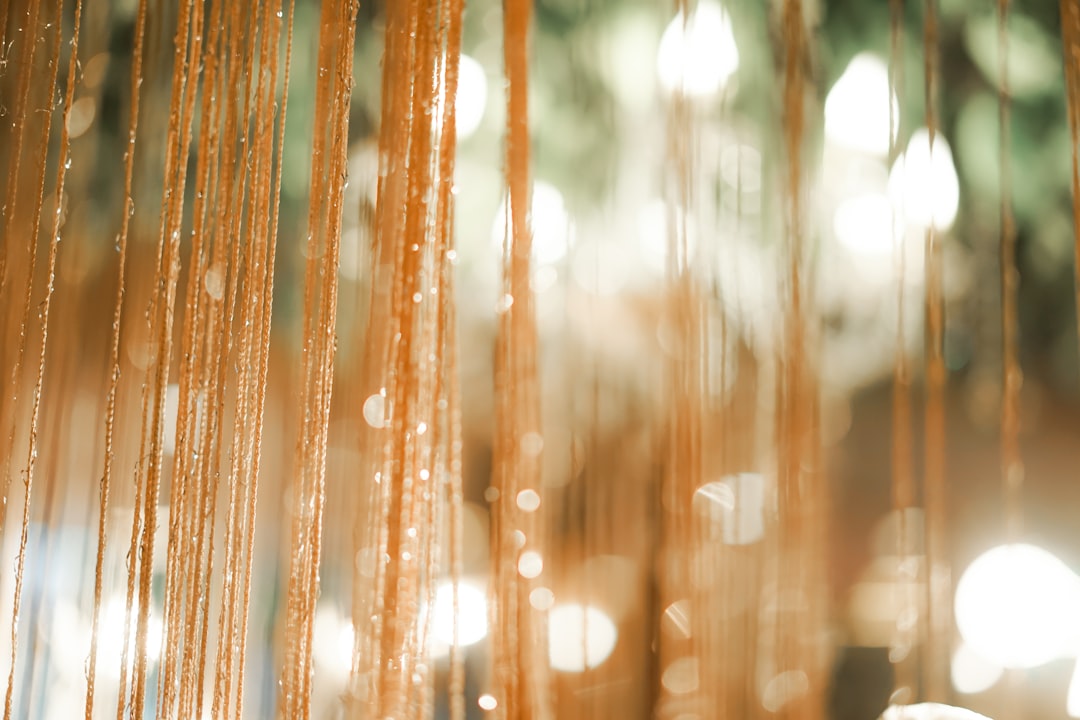 Abstract blur wedding bokeh background